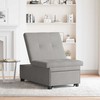Ištraukiama sofa-lova Šviesiai pilka 194 x 67 x 82 cm