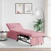 Sofa lova Rožinė 194 x 67 x 82 cm Aksomas