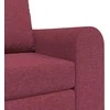 Sofa lova Vyno raudona 98 x 71 x 83 cm audinys