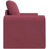 Sofa lova Vyno raudona 98 x 71 x 83 cm audinys