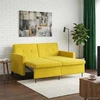 Sofa lova Geltona Audinys