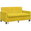 Sofa lova Geltona Audinys