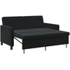 Sofa lova Juoda Audinys
