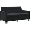 Sofa lova Juoda Audinys