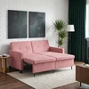 Sofa lova Rožinė Audinys