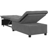Ištraukiama sofa-lova Tamsiai pilka 194 x 67 x 82 cm