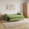Sofa lova Šviesiai žalia Audinys