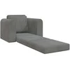 Sofa lova Tamsiai pilka 98 x 71 x 83 cm Aksomas