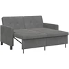Sofa lova Tamsiai pilka Audinys