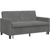 Sofa lova Tamsiai pilka Audinys