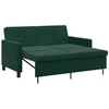 Sofa lova Tamsiai žalia Audinys
