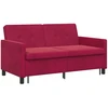 Sofa lova Vyno raudona Audinys