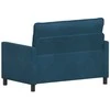 Sofa Mėlyna 126 x 81 x 87,5 cm Aksomas