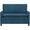 Sofa Mėlyna 126 x 81 x 87,5 cm Aksomas