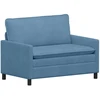 Sofa Mėlyna 126 x 81 x 87,5 cm Audinys