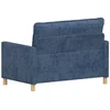 Sofa Mėlyna 126 x 81 x 87,5 cm Poliesteris