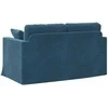 Sofa Mėlyna 138 x 78 x 80 cm Aksomas