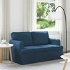Sofa Mėlyna 144 x 80 x 85 cm audinys