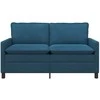Sofa Mėlyna 156 x 81 x 87,5 cm Aksomas