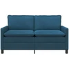 Sofa Mėlyna 156 x 81 x 87,5 cm Aksomas