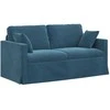 Sofa Mėlyna 158 x 78 x 80 cm Aksomas