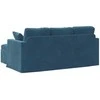 Sofa Mėlyna 178 x 134 x 80 cm Aksomas