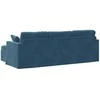 Sofa Mėlyna 228 x 134 x 80 cm Aksomas