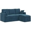 Sofa Mėlyna 178 x 134 x 80 cm Aksomas