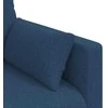 Sofa 180cm Mėlyna Metalas