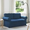 Sofa Mėlyna 155 x 82 x 80 cm audinys