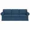 Sofa Mėlyna 215 x 82 x 80 cm Metalas