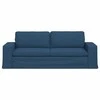 Sofa Mėlyna 222 x 80 x 82 cm Metalas