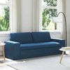 Sofa Mėlyna 222 x 80 x 82 cm Metalas