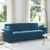 Sofa Mėlyna 228 x 78 x 80 cm Aksomas