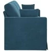 Sofa Mėlyna 228 x 78 x 80 cm Aksomas