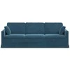 Sofa Mėlyna 228 x 78 x 80 cm Aksomas