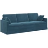 Sofa Mėlyna 228 x 78 x 80 cm Aksomas