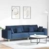 Sofa Mėlyna 250 x 77 x 76 cm audinys