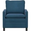 Sofa Mėlyna 76 x 81 x 87,5 cm Aksomas