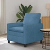 Sofa Mėlyna 76 x 81 x 87,5 cm Audinys