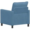 Sofa Mėlyna 76 x 81 x 87,5 cm Audinys