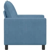 Sofa Mėlyna 76 x 81 x 87,5 cm Audinys