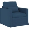 Sofa Mėlyna 78 x 77 x 80 cm audinys
