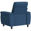 Sofa Mėlyna 95 x 90 x 95 cm Audinys