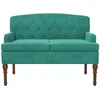 Sofa Minkštas kampas su mygtukų apmušalais Turkio 111 x 65 x 79 cm