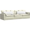 Sofa Pagalvės 2 pcs Balta 120 x 40 cm audinys