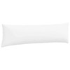 Sofa Pagalvės 2 pcs Balta 145 x 40 cm audinys