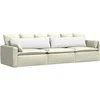 Sofa Pagalvės 2 pcs Balta 145 x 40 cm audinys