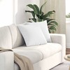 Sofa Pagalvės 2 pcs Balta 45 x 45 cm audinys
