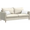 Sofa Pagalvės 2 pcs Balta 50 x 30 cm audinys